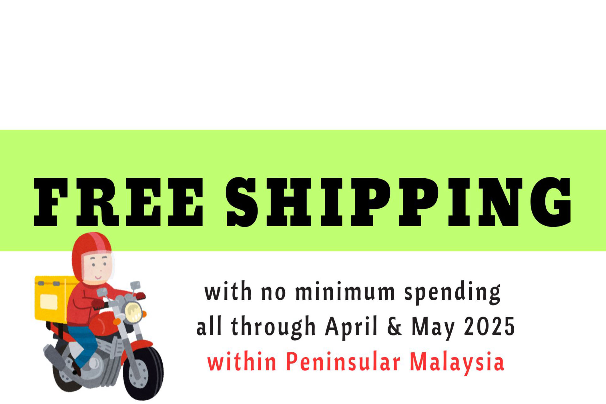 FREE DELIVERY